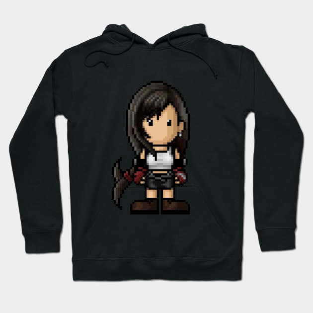 FF7 Tifa Hoodie by PixelKnight